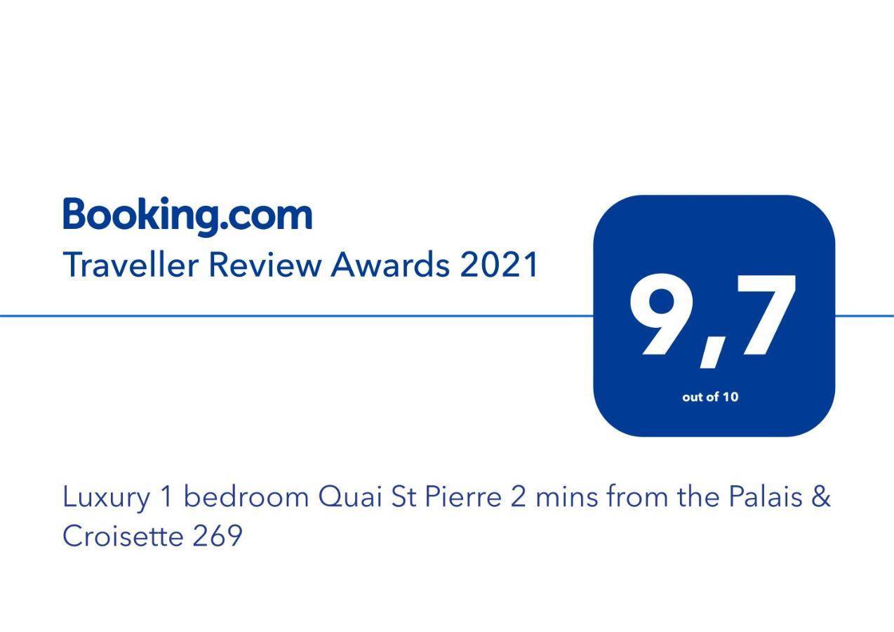 Luxury 1 bedroom Quai St Pierre 2 mins from the Palais&Croisette 269 Cannes Extérieur photo